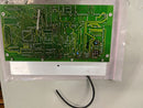 Used Leica Jung CM1800 processor board for repair parts, showing electronic components on the circuit board.