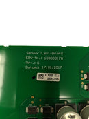 Used Leica CM1950 sensor and power output PCB for repair, showing circuit board with electronic components and connectors.