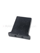 Used Leica CV5030 carrier slide support repair part for microscope, shown with close-up of the component.