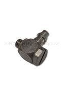 Leica CV5030 used elbow fitting with grommet for repair parts, showing the fitting and grommet in detail.