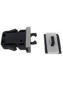 Leica Pressure Lock Push-to-Close Latch repair part for Leica IP C and IP S series cameras, replacement lock mechanism.