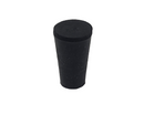 Leica Chamber Drain Plug CM1850 repair part, compatible with 1430000148, in black with threaded design for camera equipment repair