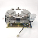 Leica Peloris air pump assembly, 110V repair part for Leica Peloris and Peloris II medical equipment, shown in the image.