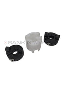 Used Leica 14039818000 Claw Coupling clutch for CM1510, CM1850, CM3050 series repair parts, showing two 11mm coupler holes.