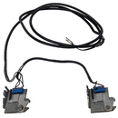 Used Leica microswitch with mushroom pin assembly for Leica CM3050 S repair parts, showing the electrical switch component.