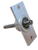 Used Leica primary shaft assembly for CM3050 and CM3050 S microscopes, repair part with metal components and connectors.