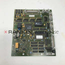 Used Leica CM3050 processor board 2 for repair, showing the circuit board with electronic components.