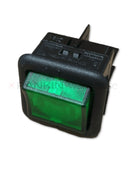 Used Leica CM1900 main switch unit repair part, close-up of the switch component with branding visible.