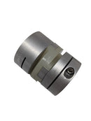Used Leica CM1950 coupling assembly repair part, close-up of the mechanical coupling component for microscope maintenance.