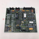 Used Leica CM1900 controller board, repair part for Leica medical imaging devices, shown with circuit components and connectors.