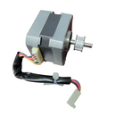Used Leica Autostainer XL Z-axis motor with belt drive for repair parts, showing the motor and belt assembly.