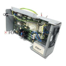Used Leica ASP300 junction box assembly for repair parts, showing the electrical component with connectors and mounting points.