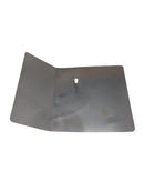 Used Leica CM1950 Guard Plate repair part, shown in the image, designed for maintenance and replacement in microscopy equipment.