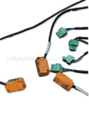 Used Leica CV5030 inductive sensor assembly repair part, electronic component for industrial automation equipment.
