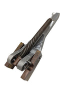 Used Leica RM2135 Force Balance Assembly repair part for microscope, showing the metal component with mounting details.