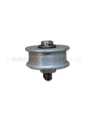 Used Leica CV5030 roller assembly repair part, showing the cylindrical roller component with metal and plastic parts.