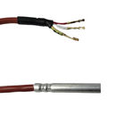Leica PT1000 sensor repair part with 3 wires for CM1850, CM1900, CM3050 microscopes, used, new style, model 14600004983.
