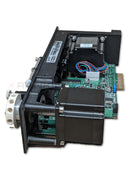 Used Leica BOND-MAX syringe pump unit, repair part for syringe pump in medical laboratory equipment, model S21.0269.110