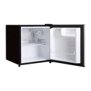 White Magic Chef mini refrigerator, compact kitchen equipment with a door handle and interior shelves visible in the image.