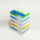 Matsunami TOMO Charged Hydrophilic IHC Microscope Slides, white, 90-degree, for histology, pack of 1,000 consumable slides.