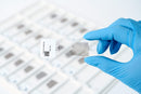 Matsunami preloaded APS charged amphiphilic IHC microscope slides, consumables for laboratory use, with a white background and clipped corners.