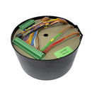 Used Microm 310980 HM 550 transformer repair part, showing electrical components on a compact, industrial-grade transformer.