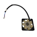 Used Microm HM 550 fan for fumigation, repair part, showing the fan component used in pest control equipment.