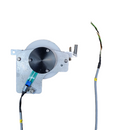 Used Microm HM 550 positioning potentiometer assembly, repair part for electronic equipment, shown in the image.