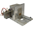 Microm HM 550 Microtome repair part, non-cooling model without cylinder head, used for precision tissue sectioning.