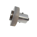 Used Microm mechanical drive gear for handwheel assembly, compatible with Microm HM 550 precision measurement equipment.