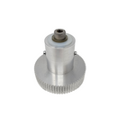 Used Microm HM 550 mechanical drive gear for handwheel assembly, repair part for Microm medical equipment.