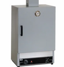 Quincy analog oven equipment with air-forced heating, 14x20.5x12.3 inches, commercial kitchen appliance for precise baking.