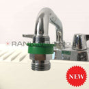 Rankin 3/4-inch faucet adapter with quick-connect fitting for histology slide stainers, versatile plumbing accessory.
