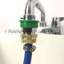 Rankin 3/4-inch faucet adapter with quick-connect for histology slide stainers, plumbing accessories for laboratory use.