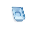 Blue-coated metal base molds from Rankin Biomedical, 15x15x5 mm, set of 12, used for laboratory consumables.