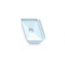 Blue-coated metal base molds for biomedical applications, 15x15x5 mm, Rankin Biomedical consumables, pack of 12.