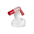 5-gallon Rankin Biomedical HDPE drum with spigot, durable consumable container for liquids or chemicals.