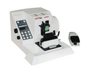 Refurbished Rankin Biomedical Thermo Microm HM 355 S automatic rotary microtome used for precise tissue sectioning in laboratories.