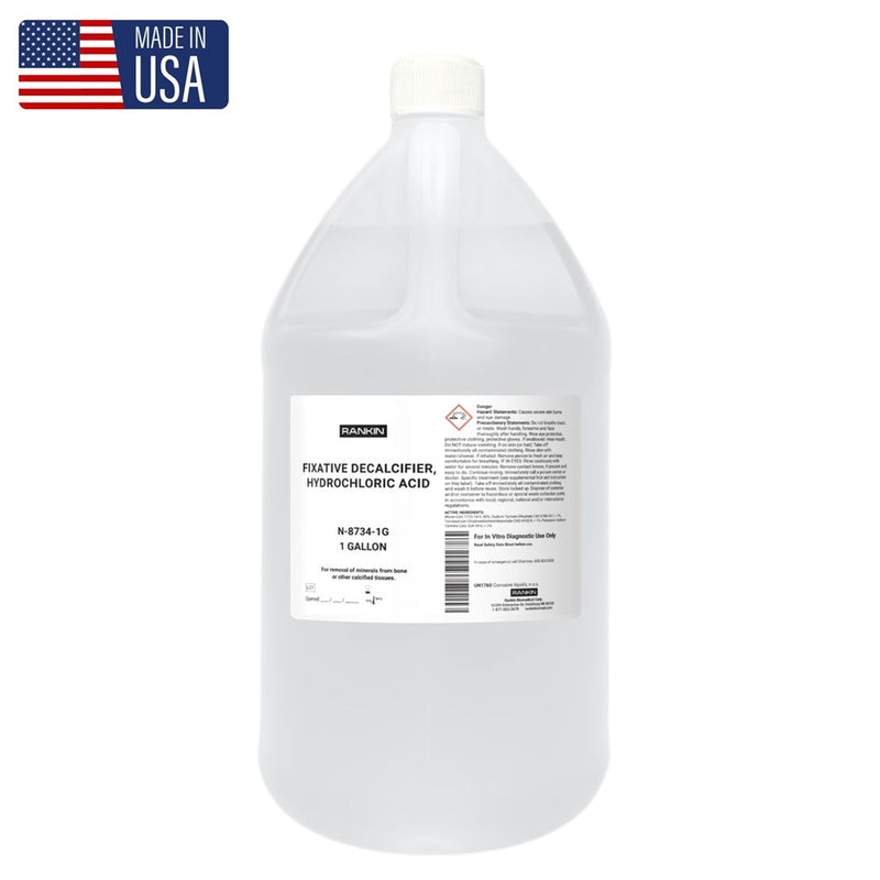 Fixative Decalcifier, Hydrochloric Acid | Rankin Biomedical