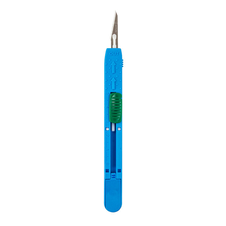 Retractable Safety Scalpels, Sterile (Box of 10) | Rankin Biomedical
