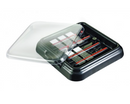 Rankin StainTray Manual IHC Staining Set with 10 slides, clear lid, designed for laboratory consumables and histology staining.