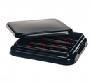 Rankin StainTray Manual IHC Staining Set consumables with 10 slides, base, and clear lid for immunohistochemistry staining.