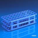 White Rankin test tube rack for consumables, 90-place, 12-13mm tube capacity, ideal for laboratory laboratory organization