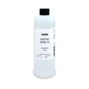 Rankin 16 oz bottle of Acetic Acid 1% for consumables, clear liquid in a labeled plastic container.