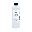 Rankin 16 oz bottle of acetic acid 5% consumables, clear liquid in a plastic bottle for household or industrial use
