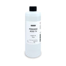 Rankin 16 oz Periodic Acid 1% consumables bottle, clear liquid chemical used for laboratory cleaning and analytical purposes.