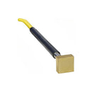 Yellow heated tissue tampers from Rankin, 16x16mm consumable surgical tools used for tissue manipulation.