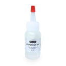 Rankin Ultra-Low Temp Cryostat Oil in a 1oz bottle, used as consumable for cryogenic and laboratory applications.