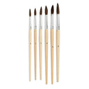 Two packs of Rankin camel hair fine tip section brushes for precise hair sectioning and styling.