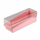 Blue plastic slide file storage system by Rankin with 200 slide capacity for organizing consumable documents.